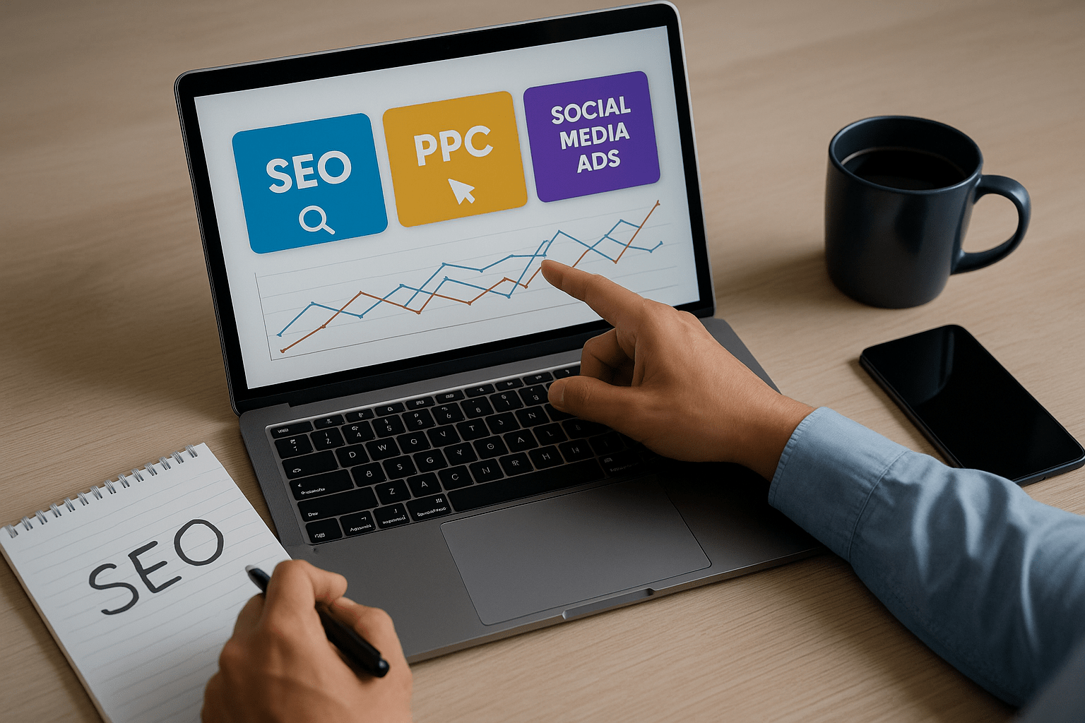 Balancing Organic SEO, PPC & Social Media Ads: Where Should You Invest in 2025?
